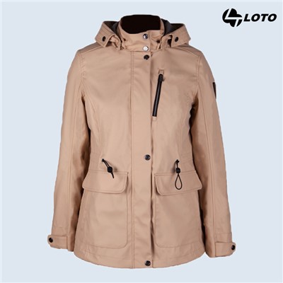 Vanntett Parka for damer med hette