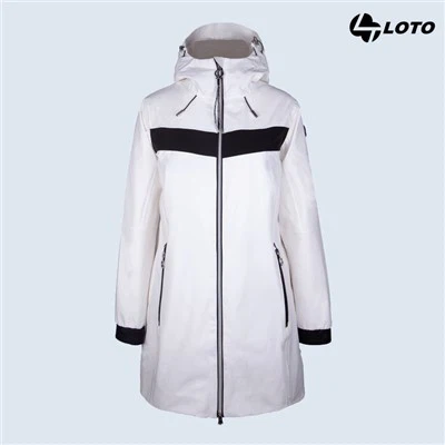 Vanntett vindtett parka for kvinner